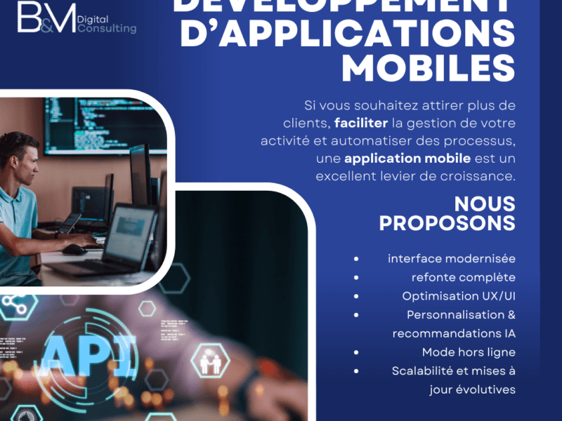 Developpment d'application mobile/web