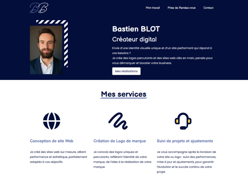 Recherche de clients intéressés par la création ou la refonte de logos ou de sites web (landing page, site vitrine)